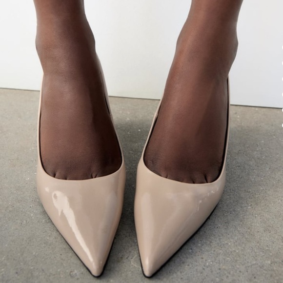 BNWOT Patent Heels - Picture 3 of 4